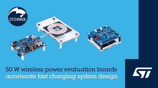 意法半导体新无线充电器开发板面向工业、医疗和智能家居应用