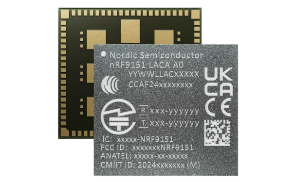 Nordic Semiconductor推出 nRF9151 SiP扩展 nRF91系列