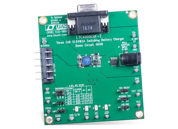亚德诺半导体 用于LTC4009-2电池充电器的DC1104B演示板