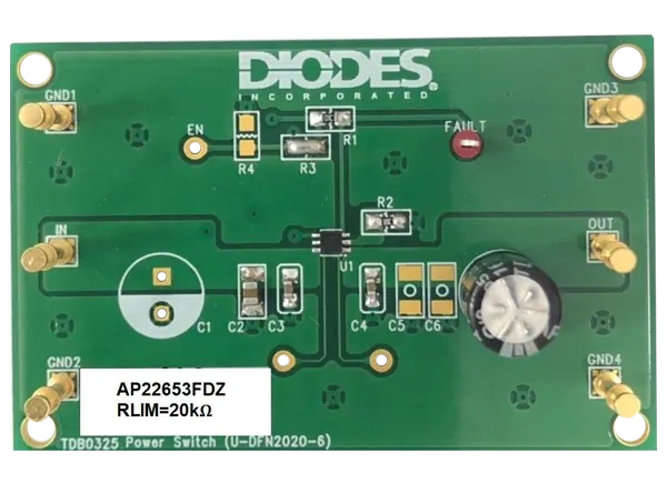 达尔科技 AP22653FDZ-EVM评估模块