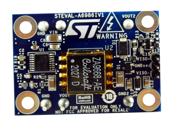 意法半导体 STEVAL-A6986IV1隔离降压转换器评估板