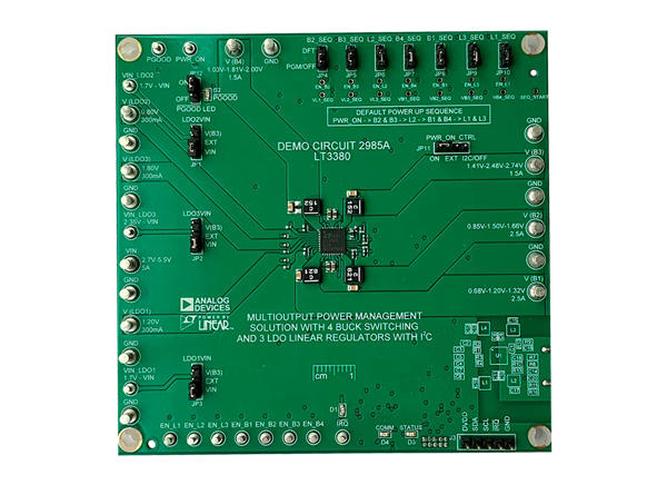 亚德诺半导体 DC2985A LT3380用演示板