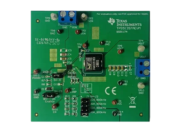 德州仪器 TPS51397AEVM转换器评估模块 (EVM)