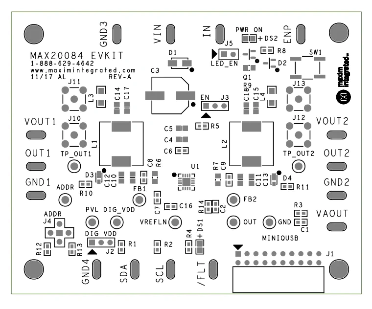 美信半导体 MAX20084EVKIT评估套件