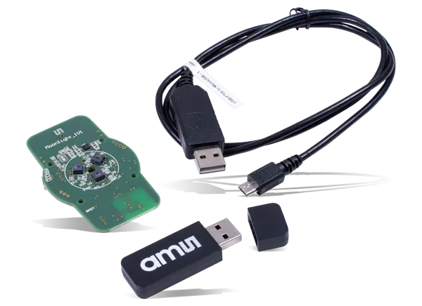 ams AS7265x多光谱芯片组评估套件
