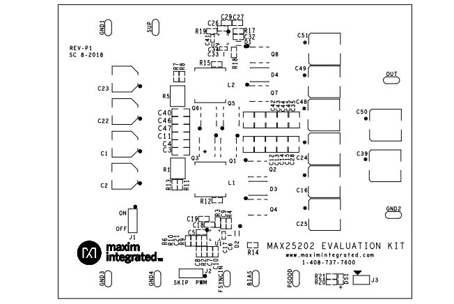 美信半导体 MAX25202EVKIT评估套件