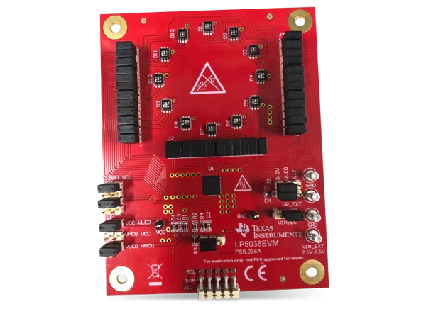 德州仪器 LP5036EVM驱动器评估模块 (EVM)