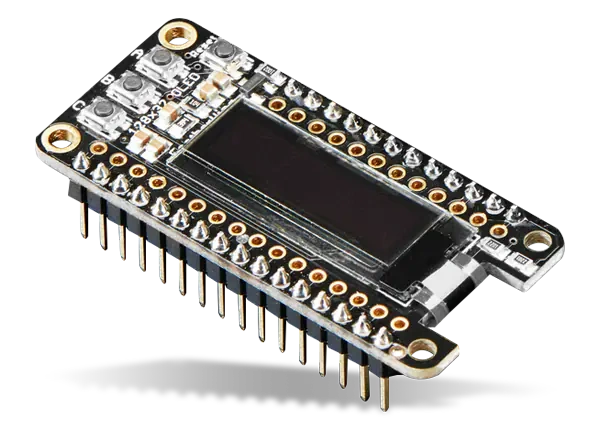 Adafruit 羽毛翼128x32 OLED附加组件，适用于羽毛。