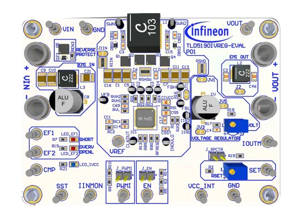 英飞凌 TLD5190IVREG-EVAL评估板