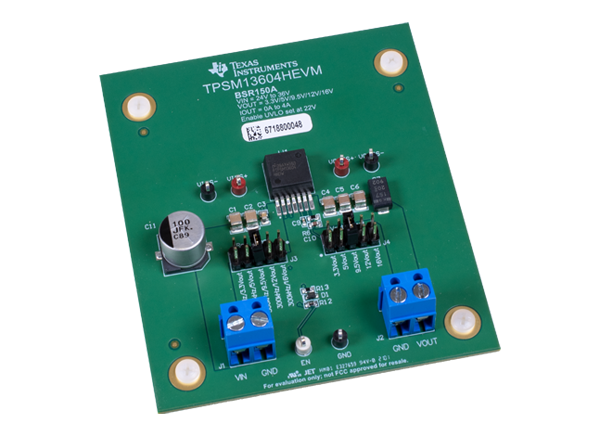 德州仪器 TPSM13604HEVM电源模块评估模块