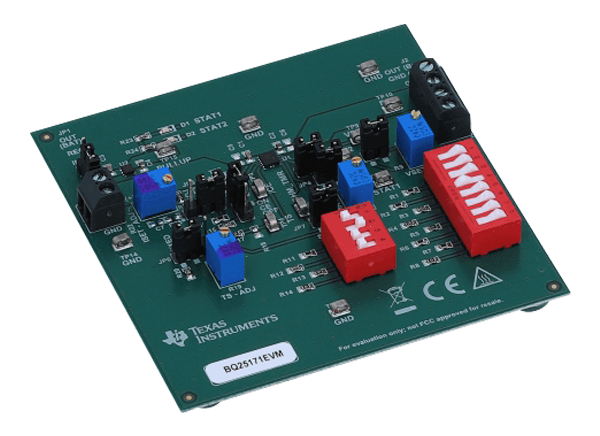 德州仪器 bq25171EVM充电器评估模块 (EVM)