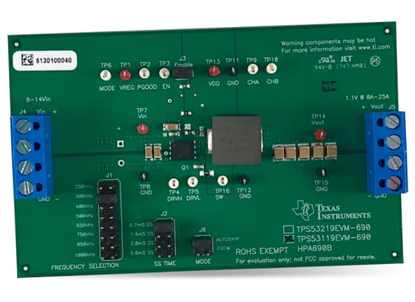 德州仪器 TPS53119EVM-690评估模块