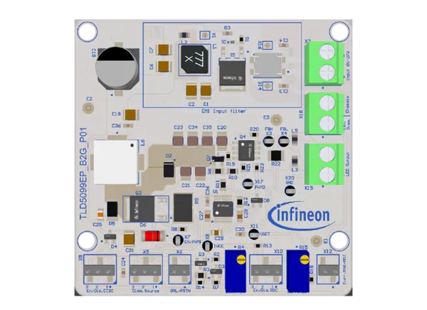英飞凌 TLD5099EP_B2G评估板