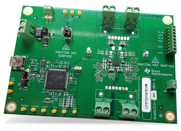 德州仪器 LP87321Q1EVM评估模块