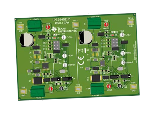 德州仪器 TPS2640EVM电子保险丝评估模块