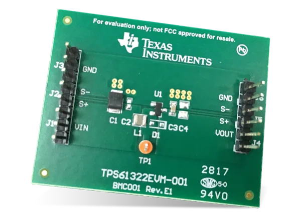 德州仪器 TPS61322EVM-001转换器评估模块 (EVM)