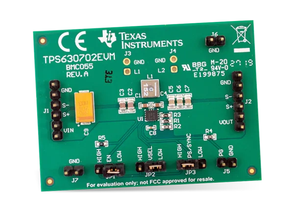 德州仪器 TPS630702EVM转换器评估模块 (EVM)