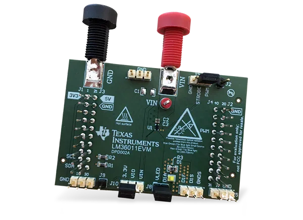 德州仪器 LM36011EVM单LED闪光灯驱动器评估模块