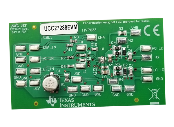 德州仪器 UCC27288EVM栅极驱动器评估模块 (EVM)