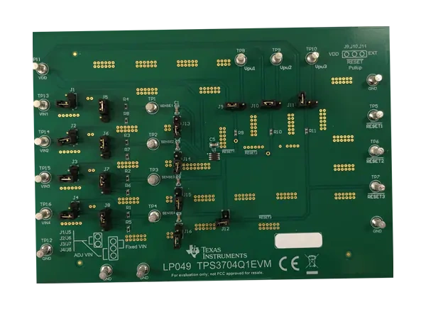 德州仪器 TPS3704Q1EVM评估模块 (EVM)