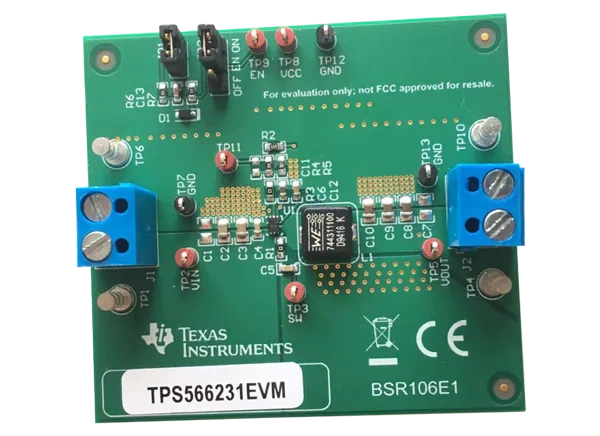 德州仪器 TPS566231EVM转换器评估模块