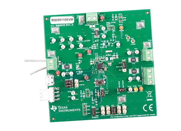 德州仪器 BQ25611DEVM电池充电器评估模块