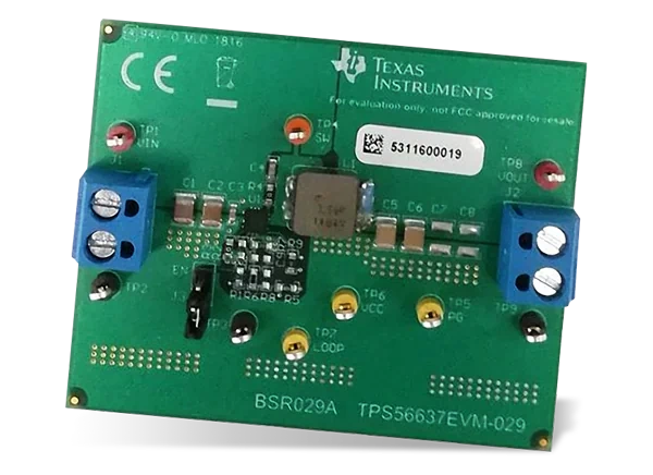 德州仪器 TPS56637EVM-029转换器评估模块 (EVM)