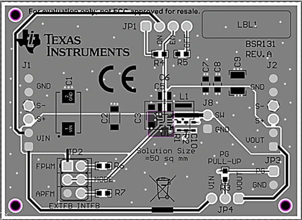 德州仪器 TPS629210-Q1EVM转换器评估模块