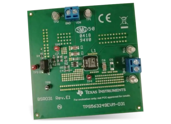 德州仪器 TPS563249EVM-031稳压器评估模块 (EVM)