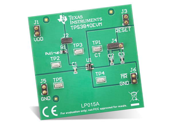 德州仪器 TPS3840EVM评估模块 (EVM)