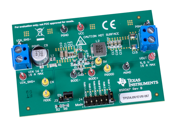 德州仪器 TPS54J06xEVM评估模块
