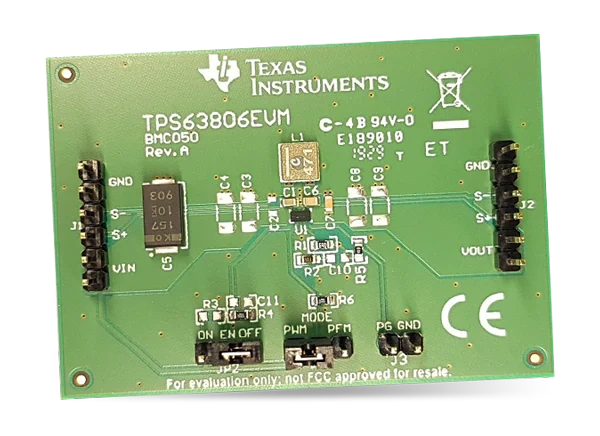 德州仪器 TPS63806EVM评估模块