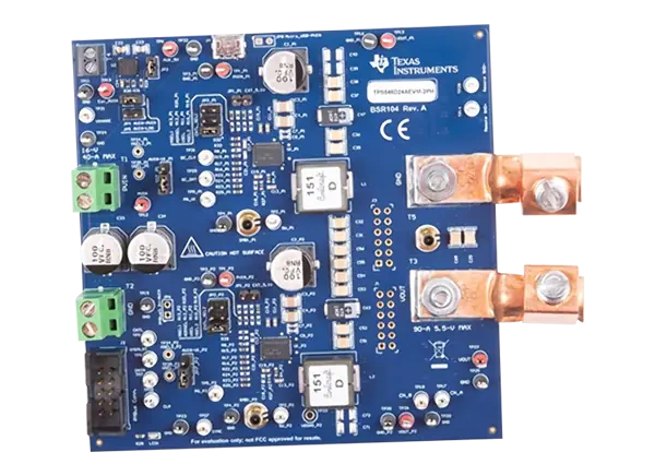 德州仪器 TPS546D24AEVM-2PH转换器评估模块