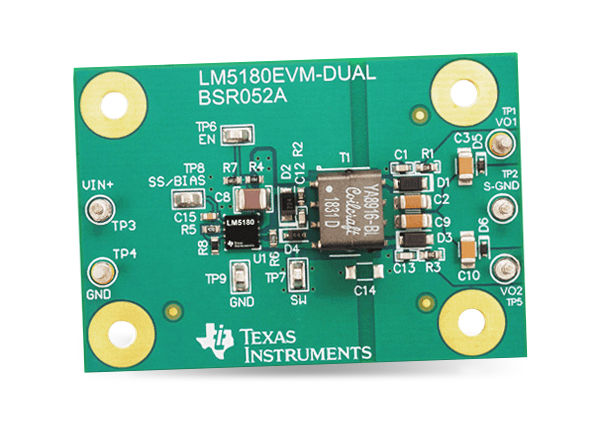 德州仪器 LM5180EVM-DUAL评估模块 (EVM)