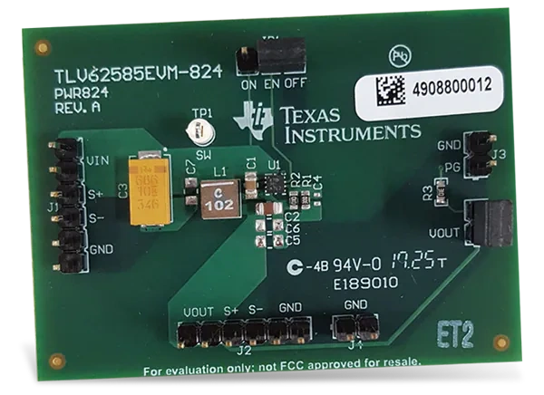 德州仪器 TLV62585EVM-824转换器评估模块