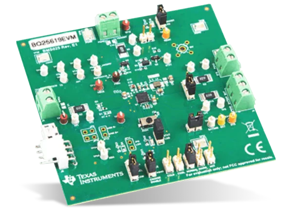 德州仪器 bq25618EVM/bq25619EVM充电器评估模块