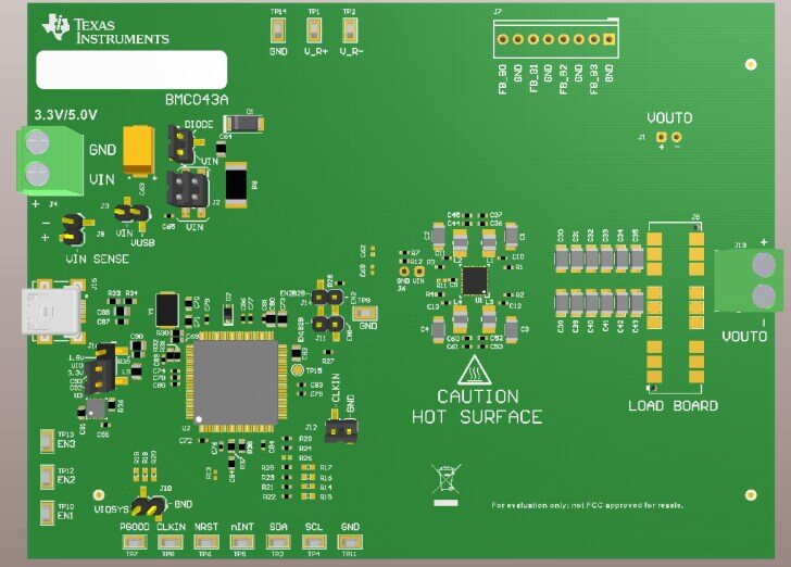 图表 - 德州仪器 LP875701Q1EVM评估模块