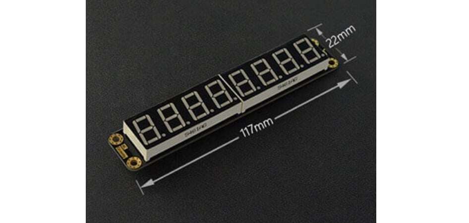 DFRobot DFR0646 8-Digital LED Segment Display Modules