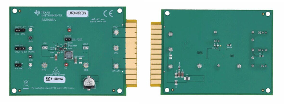 德州仪器 LMR36503EVM评估模块