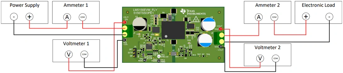 机械图纸 - 德州仪器 LM5156HEVM-FLY控制器评估模块 (EVM)