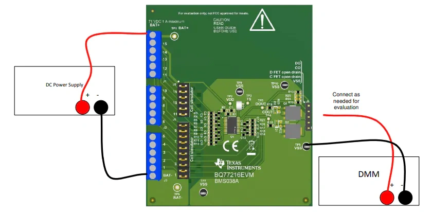 德州仪器 BQ77216EVM评估模块