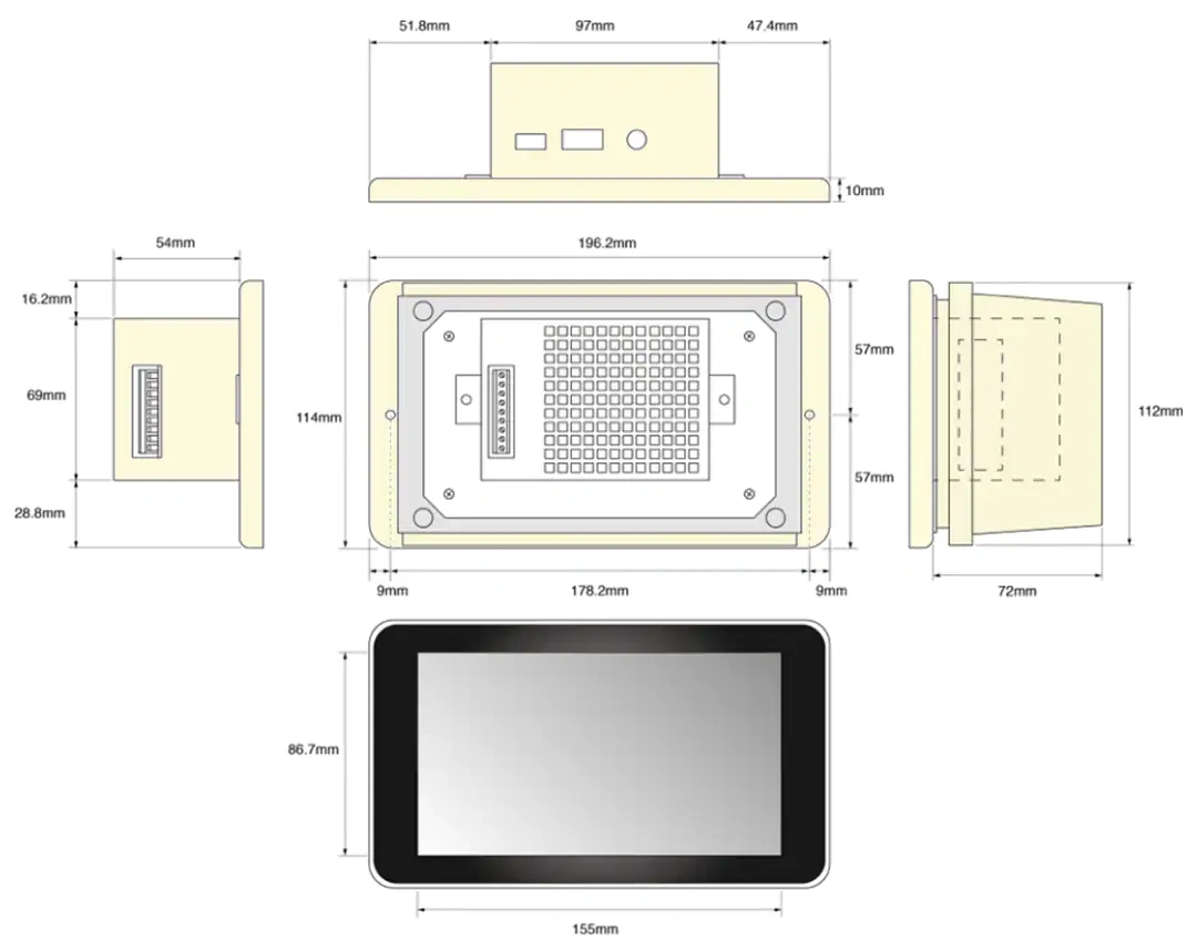 Sfera Labs Strato Pi Touch Display