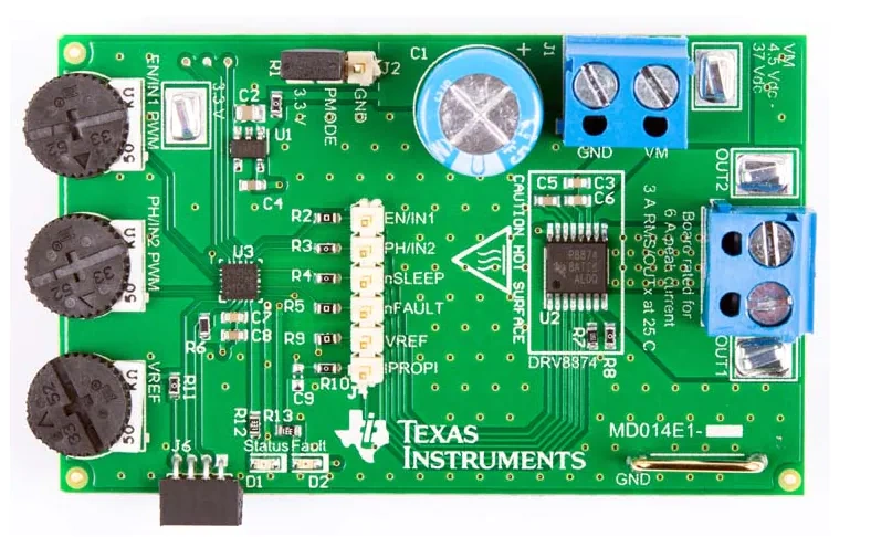 德州仪器 DRV8874EVM/DRV8874-Q1EVM评估模块