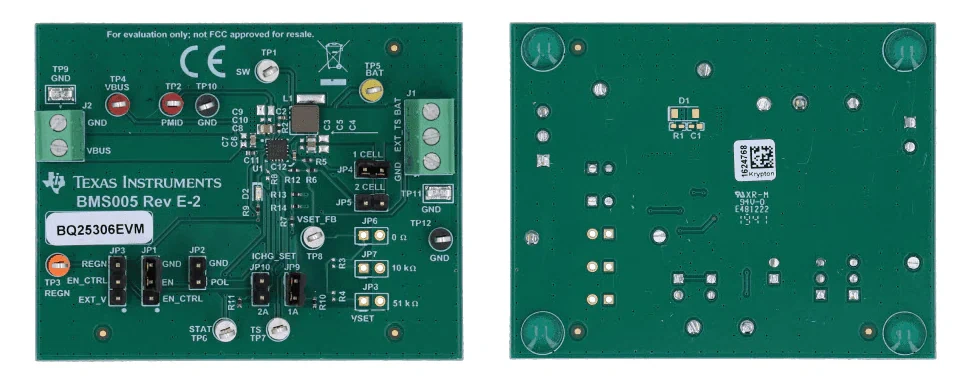 德州仪器 bq25306EVM评估模块