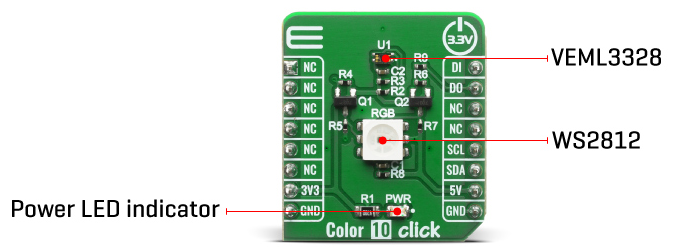 Mikroe Color 10 Click