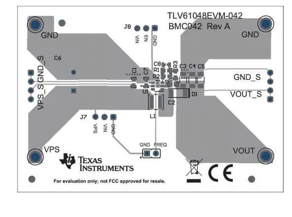 位置电路 - 德州仪器 TLV61048EVM-042评估模块