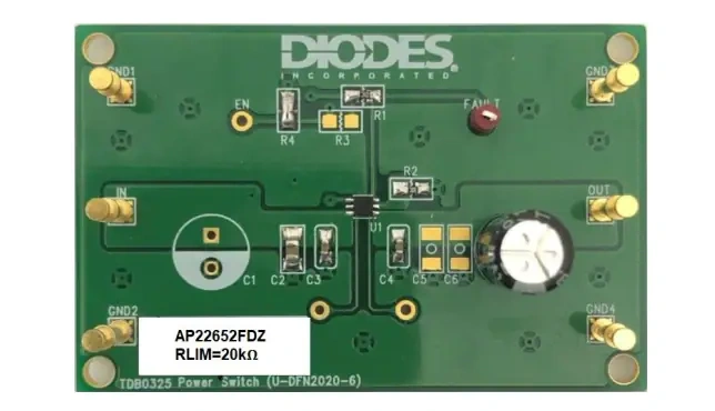 达尔科技 AP22652FDZ-EVM评估模块