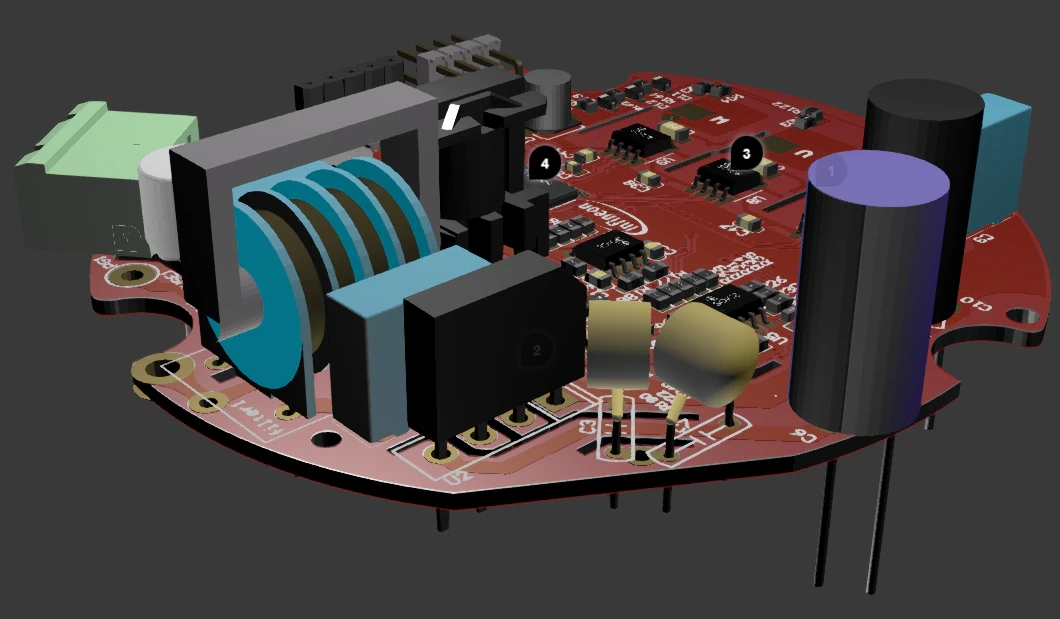 图表 - 英飞凌 EVAL_100W_DRIVE_CFD2电机驱动评估板