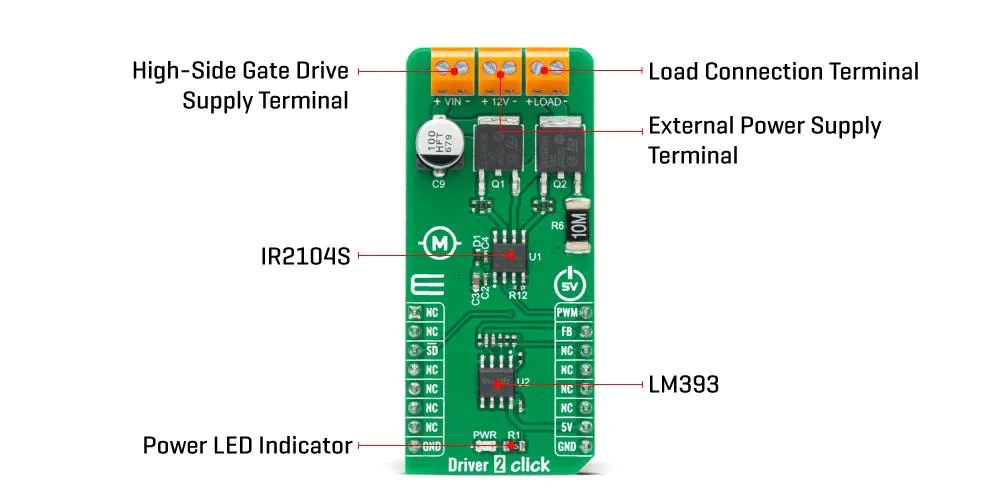 Mikroe Driver 2 Click