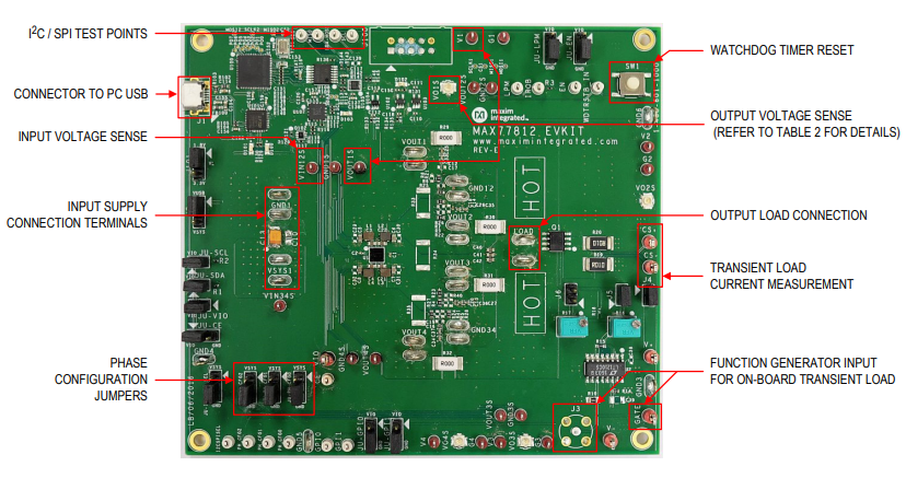 美信半导体 MAX77812评估套件